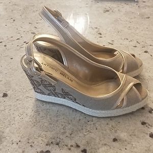 Antonio melanie wedge shoe,new